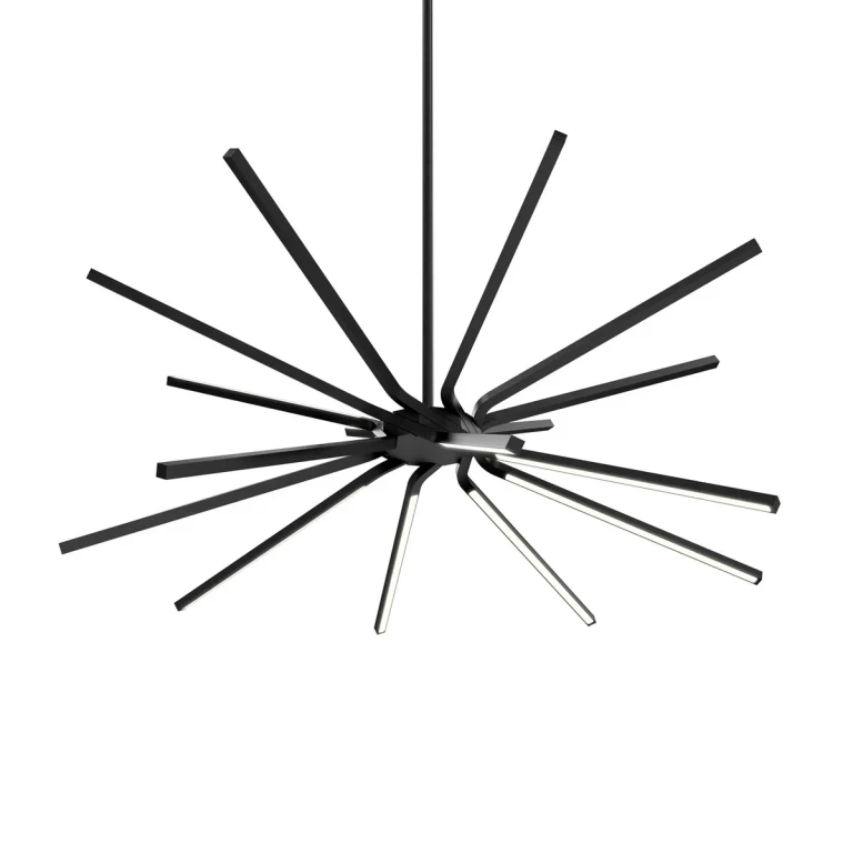 Black LED Pendant from the Stellar Pendant Collection