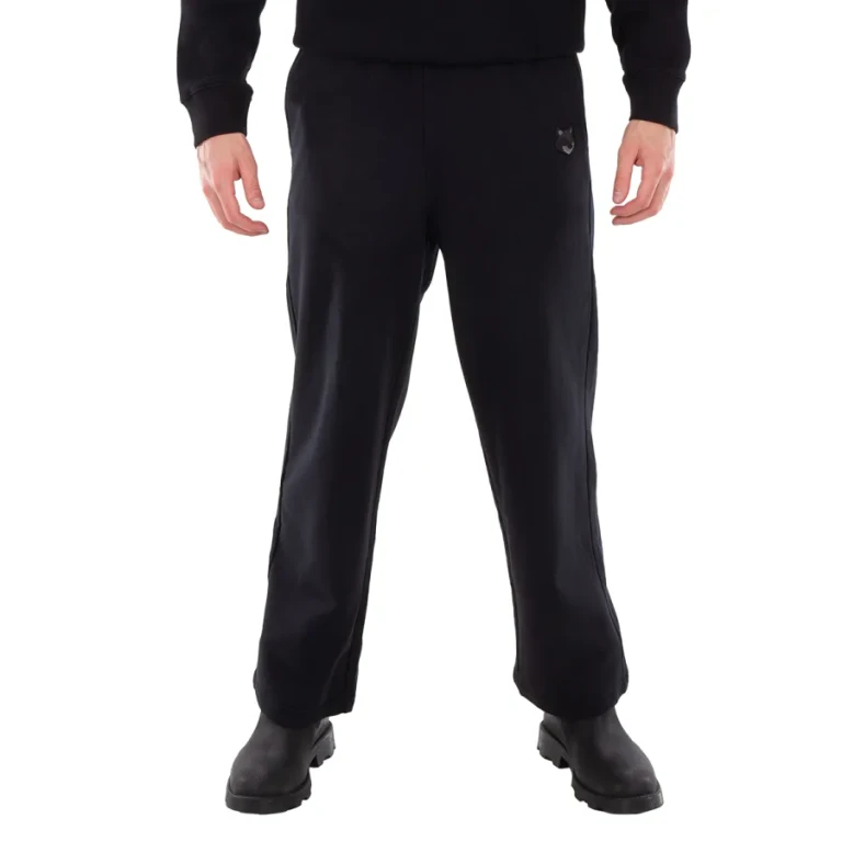 Maison Kitsune Bold Fox Head Patch Joggers
