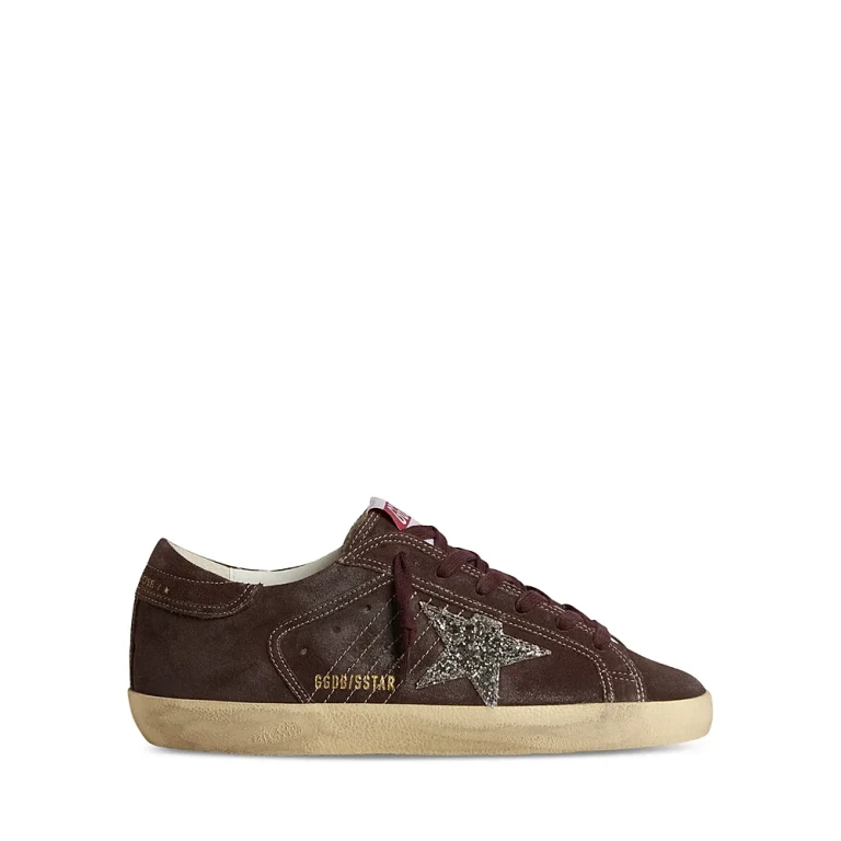 Golden Goose Women's Super Star Suede Embellished Sneakers