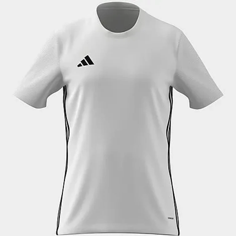 adidas Men's Tabela 23 Soccer Jersey in White/Black Size: XS