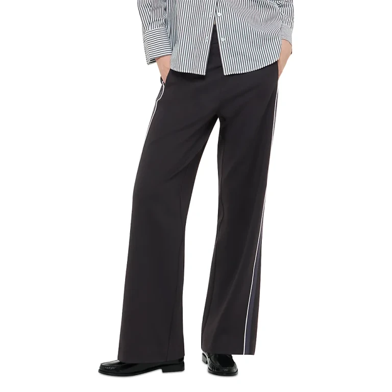 Whistles Edie Striped Straight Leg Pants