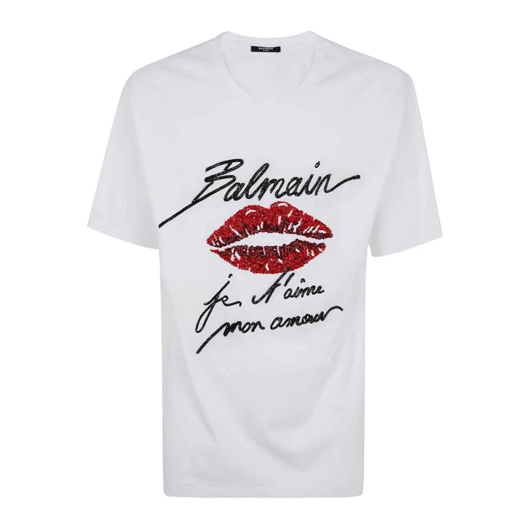 T-shirt Balmain pour homme - Noir
