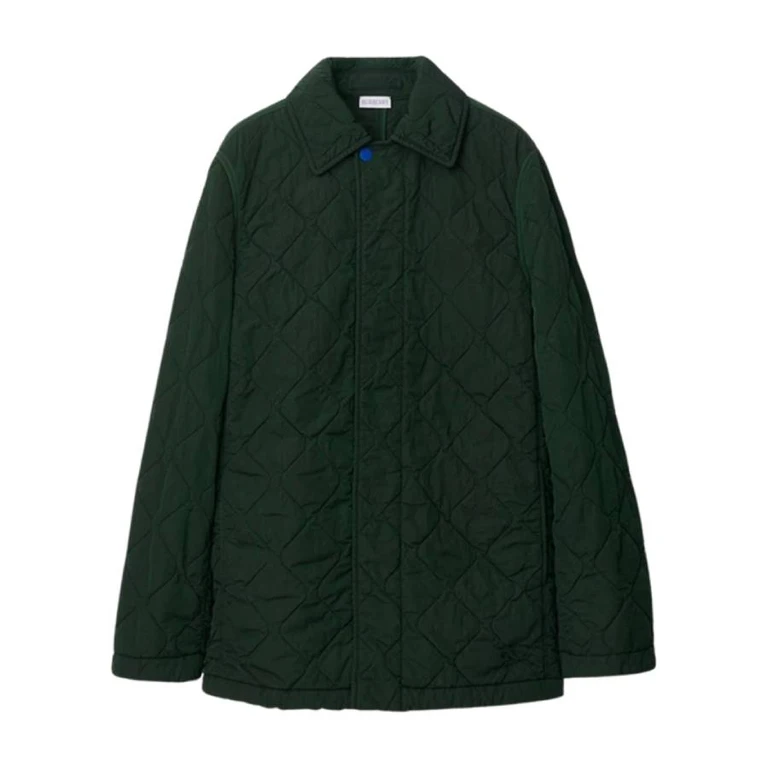 Burberry Womens Quilted Snap-Button Coat