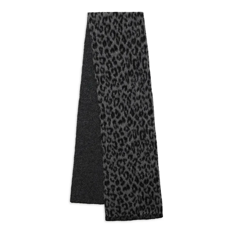 Anine Bing Leopard Scarf