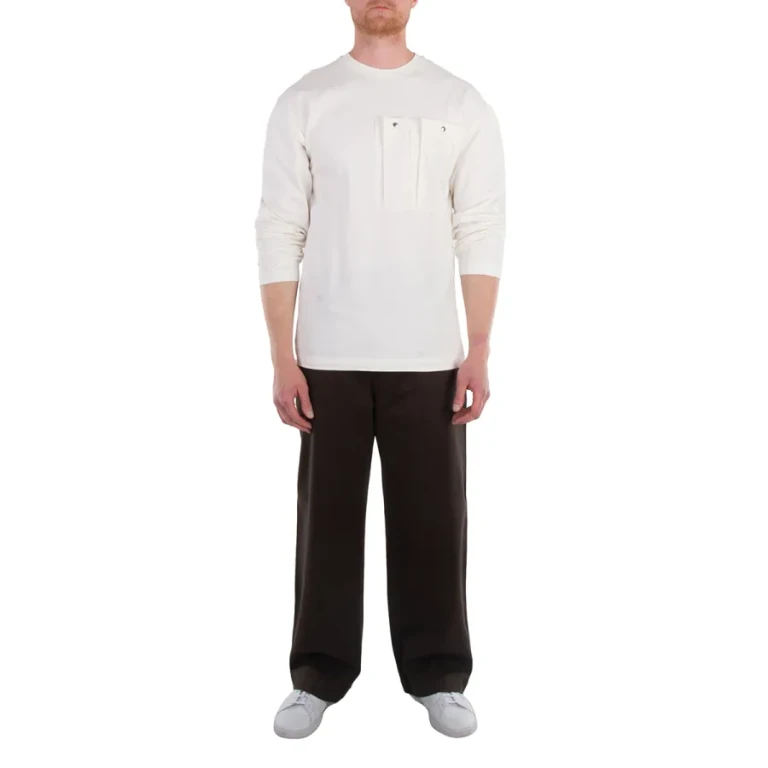OAMC Mens Off-White Donner Organic Cotton T-Shirt