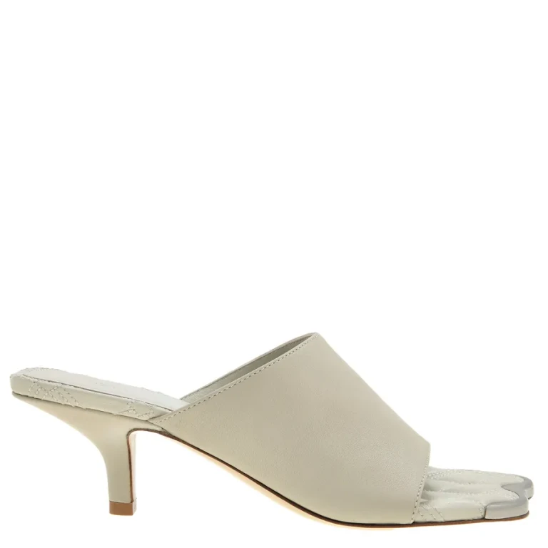 Burberry Plaster Leather Duck 55 Mules