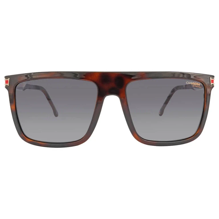 Carrera Grey Shaded Browline Unisex Sunglasses CARRERA 1048/S 0086/9O 58