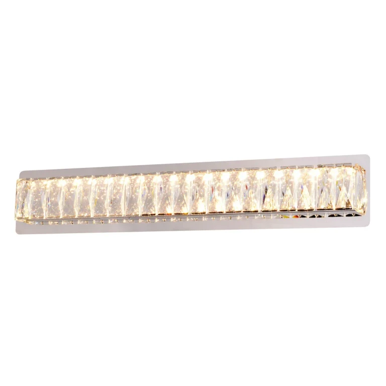 Chrome LED Bathroom Vanity Light from the Melrose Collection