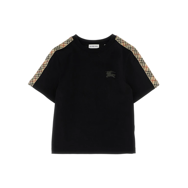 Burberry Cedar T-shirt Black Cotton - Kids