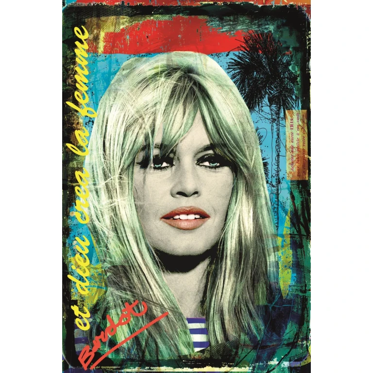 French Actress Photographic Artwork | Andrew Martin La Femme Bardot
