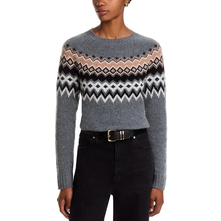 Fairisle Crewneck Sweater - Exclusive