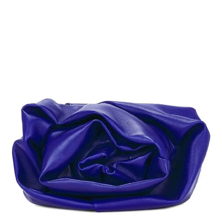 Burberry Rose Motif Leather Clutch