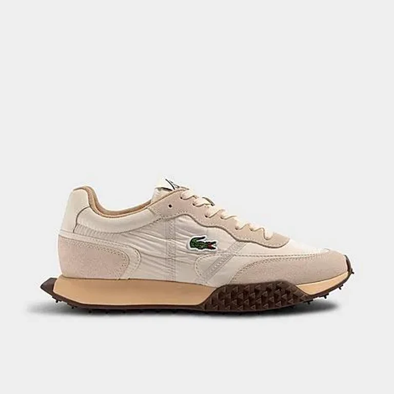 Lacoste Men's L-Spin Deluxe 3.0 Casual Shoes in Natural Size: 7.0