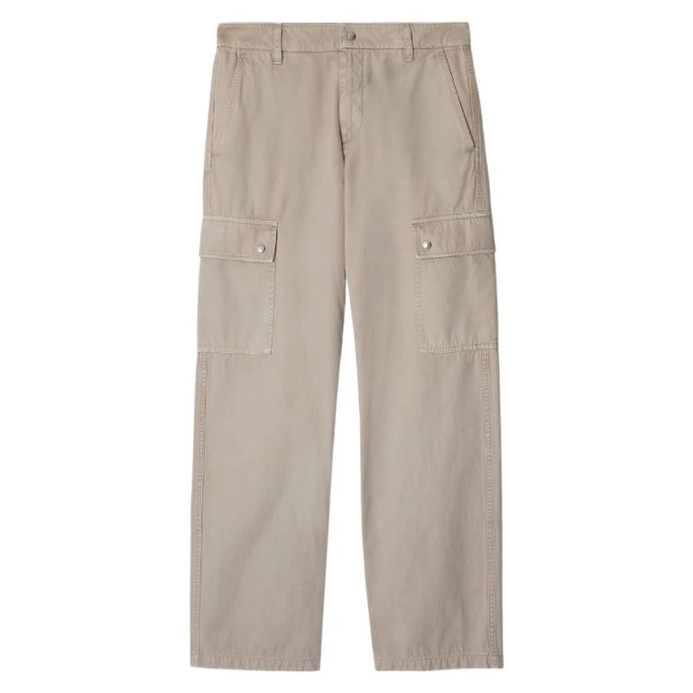 Burberry Straight-Leg Cotton Cargo Trousers