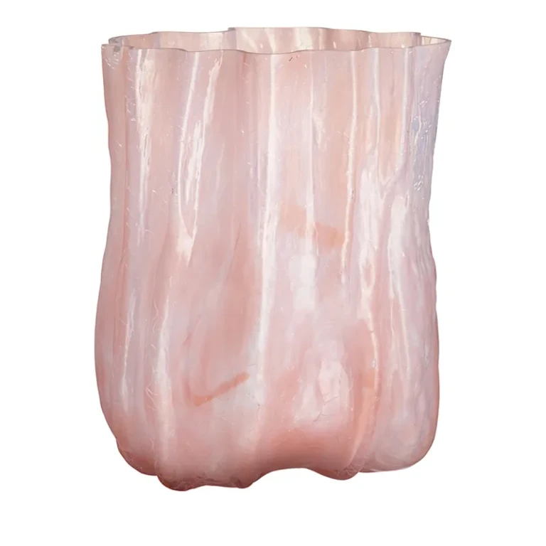 Kosta Boda Crackle Vase, Tall