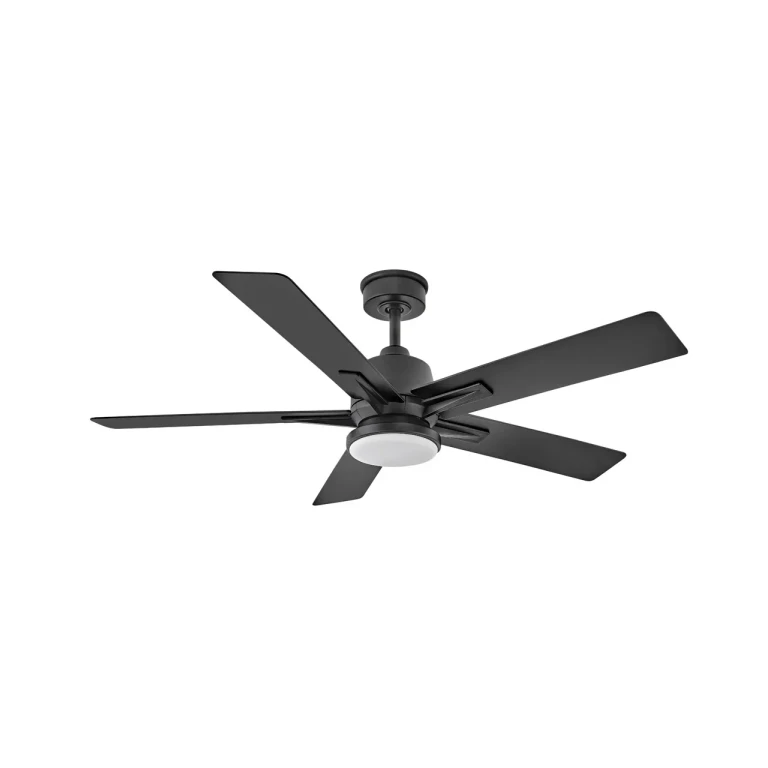 Matte Black 52"Ceiling Fan from the Alta Collection