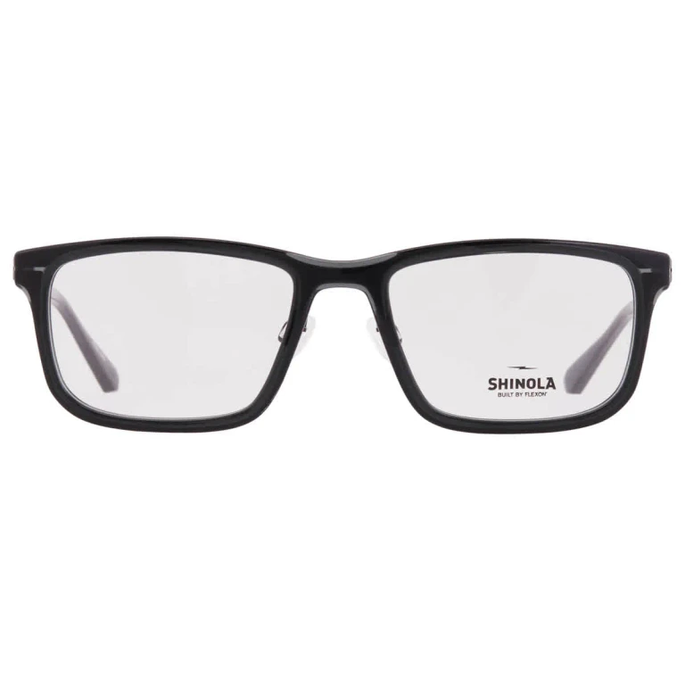 Shinola Demo Rectangular Mens Eyeglasses SH37000 012 55