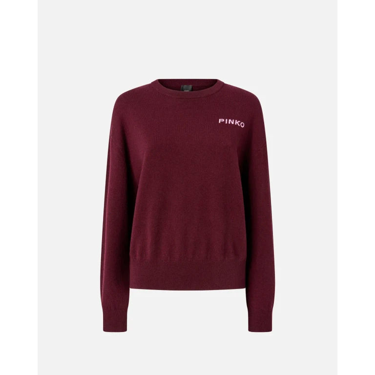 Pinko - Pull avec maxi logo Love Birds - XS