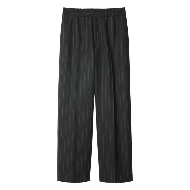 Burberry Pinstripe Wool Tailored Trousers