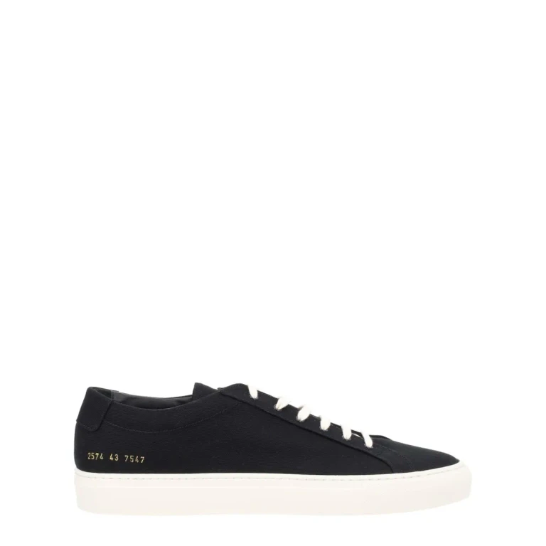 Achilles Low-Top Smooth Leather Sneakers with Printed Logo (25330547)