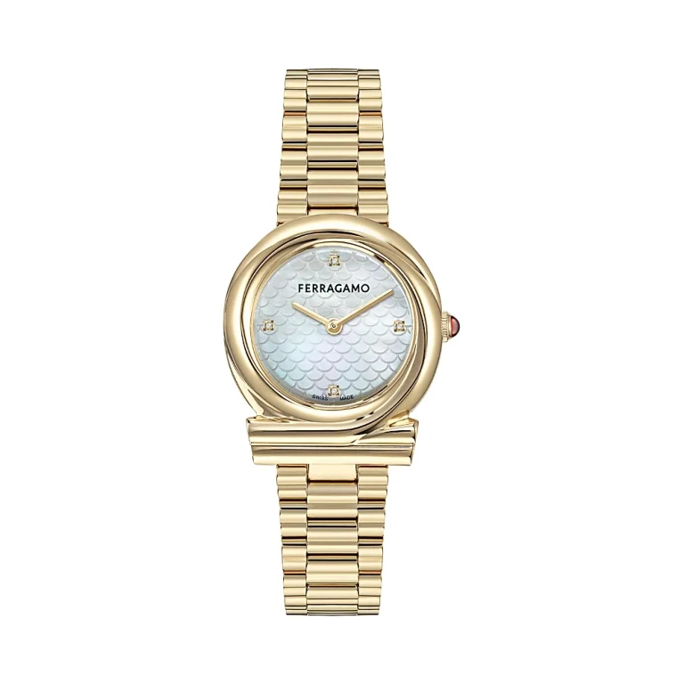 Ferragamo Gancini Twisted Watch, 32mm