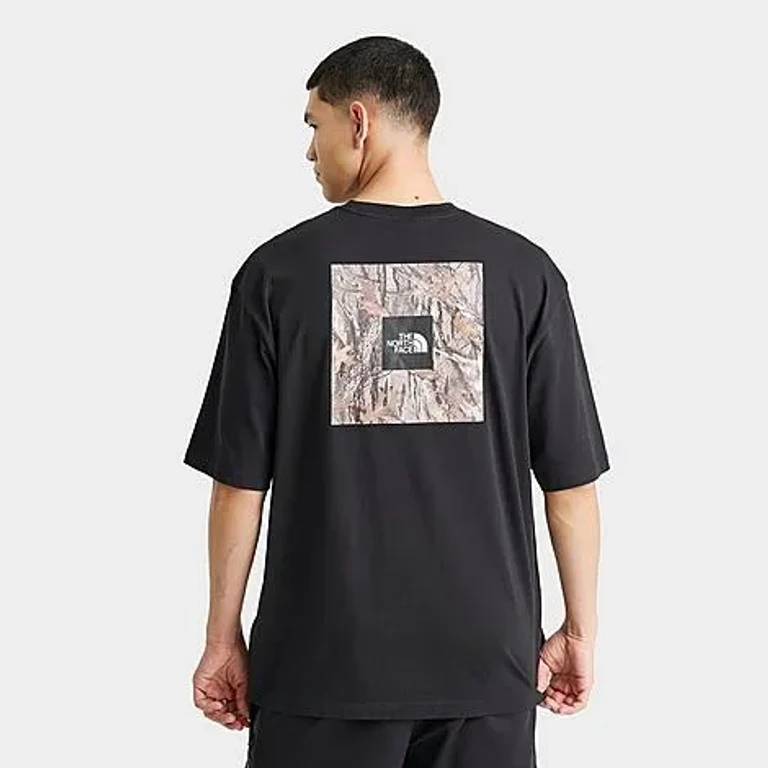 The North Face Men's Forest Graphic Oversized T-Shirt in TNF Black Size: Small