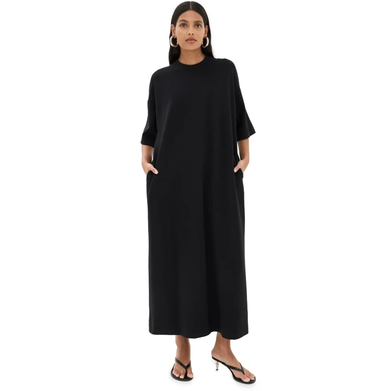 STAUD Capsule Jurk Zwart M/L