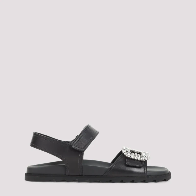 Roger Vivier Slidy Viv Strass Sandals
