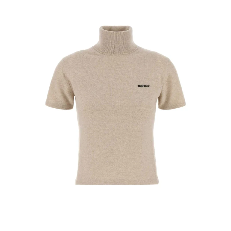 Prada Sand Cashmere Sweater