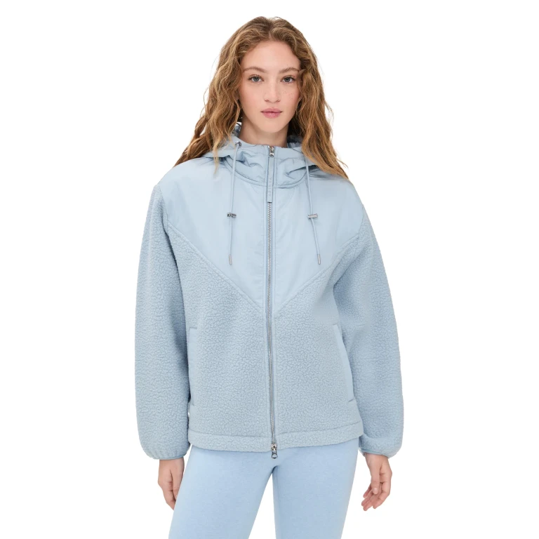 Varley Rosia Fleece Hoodie Ashley Blue XS