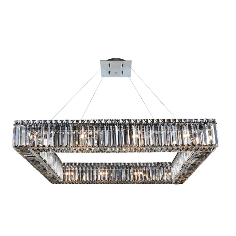Quadro 16-Light Pendant Light in Chrome