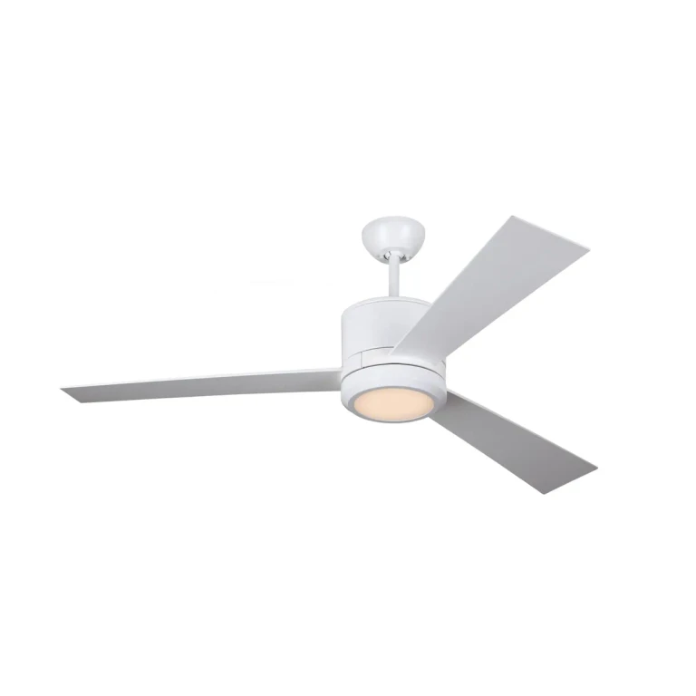Matte White 52" Ceiling Fan from the Vision Collection