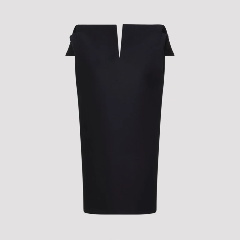 BALENCIAGA - Balenciaga Wool Vareuse Dress