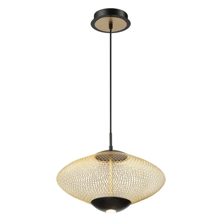 Black LED Pendant from the Park Collection