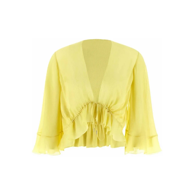 Alberta Ferretti Chemise - Jaune