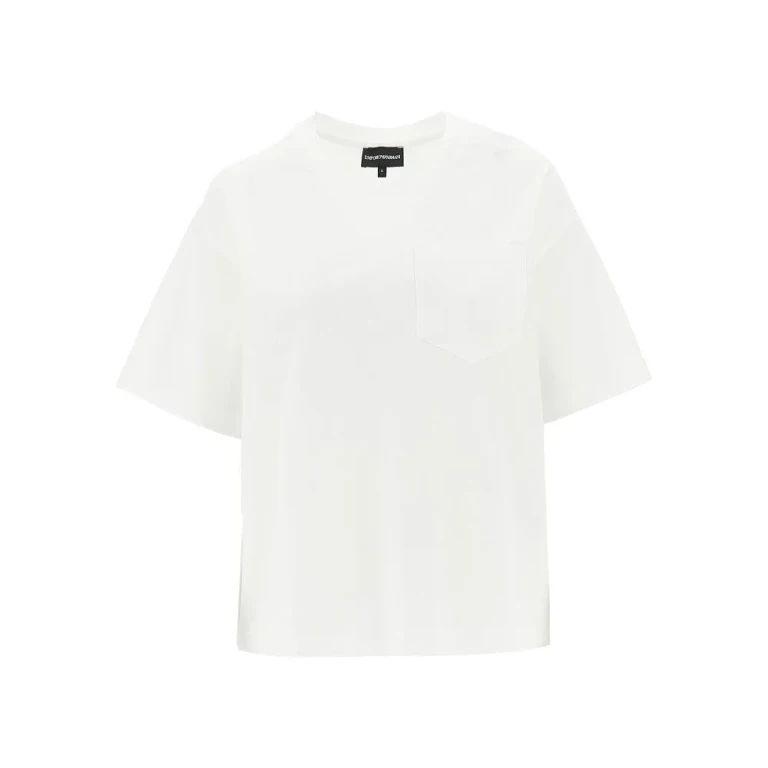 T-shirt in cotone Emporio Armani Travel Essential da uomo