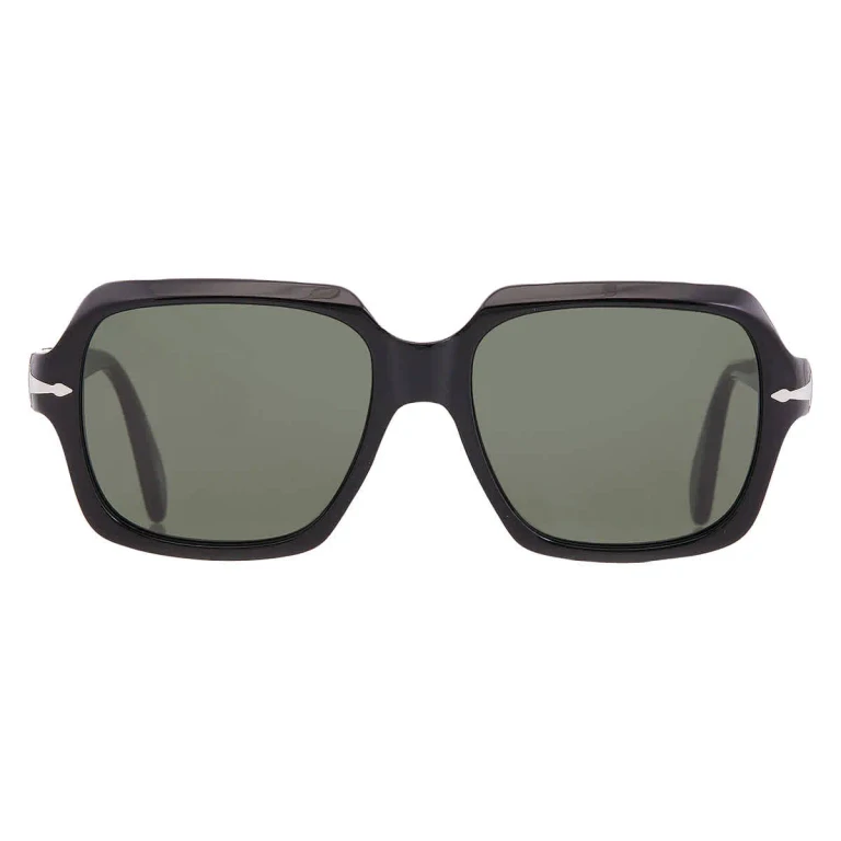 Persol Green Square Unisex Sunglasses PO0581S 95/31 54