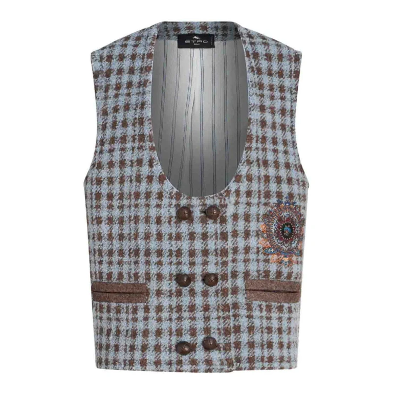 Gilet Etro en mélange de laine