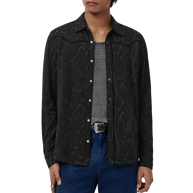 John Varvatos Miner Regular Fit Western Shirt