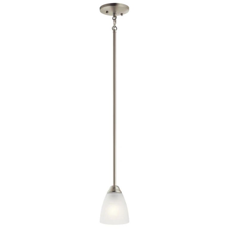 Kichler Jolie 1-Light Mini Pendant in Brushed Nickel