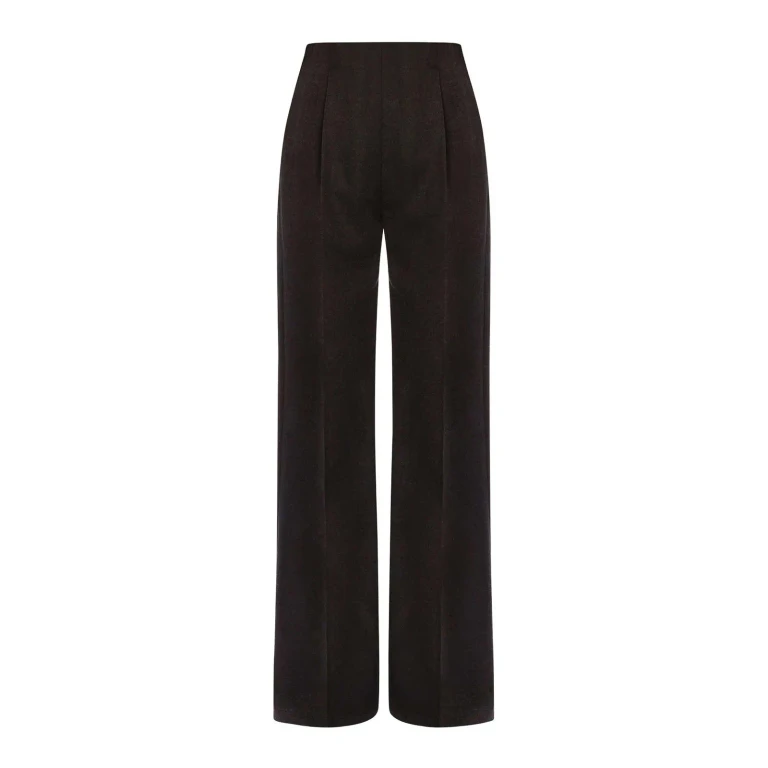 Alberta Ferretti Pantalons Décontractés - Gris