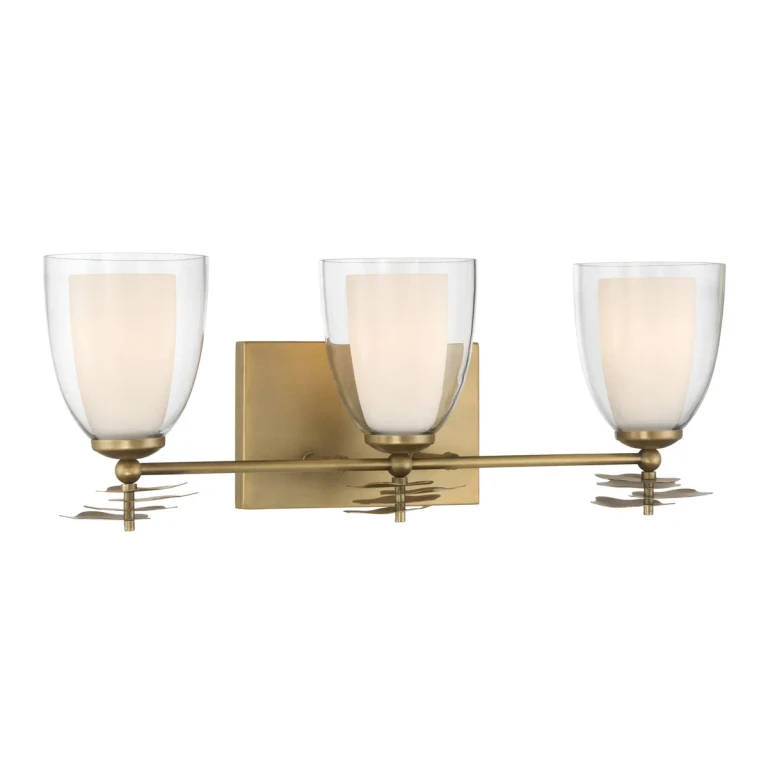 Legacy Brass Bathroom Vanity Light from the Elowen Collection