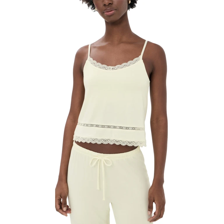 Z Supply Gigi Crochet Camisole Pineapple S