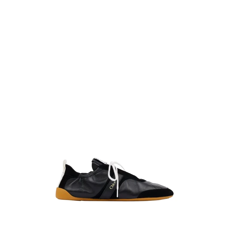 Chloè Sneakers Black Leather - Women