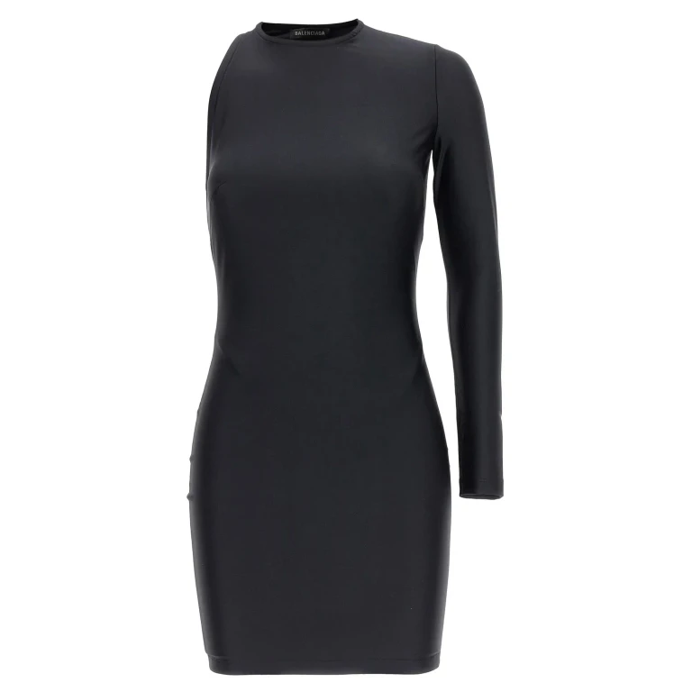 Balenciaga Stretch Nylon Mini Dress