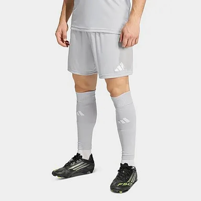 Men's Entrada26 Soccer Shorts in Team Light Grey/White Size: XS