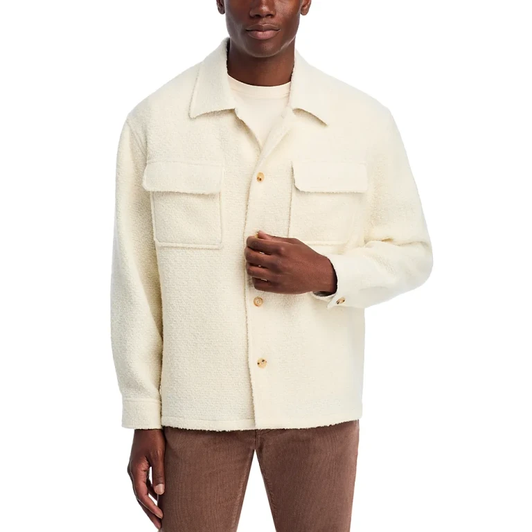 Frame Tweed Overshirt