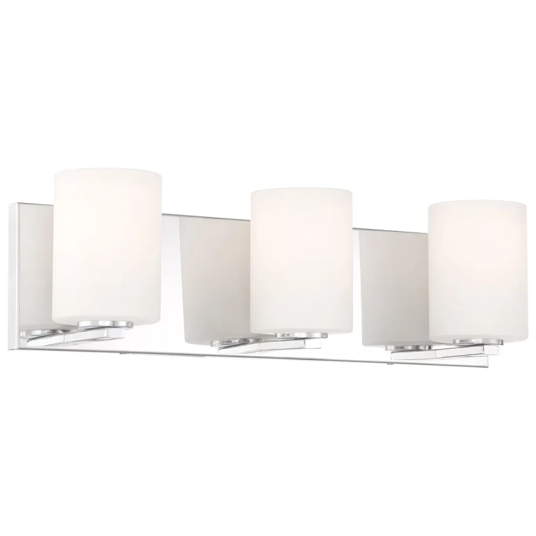 Access Oslo 3-Light Bathroom Vanity Light in Chrome