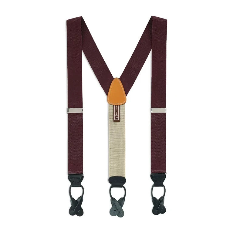 Hudson Nylon Button End Suspenders