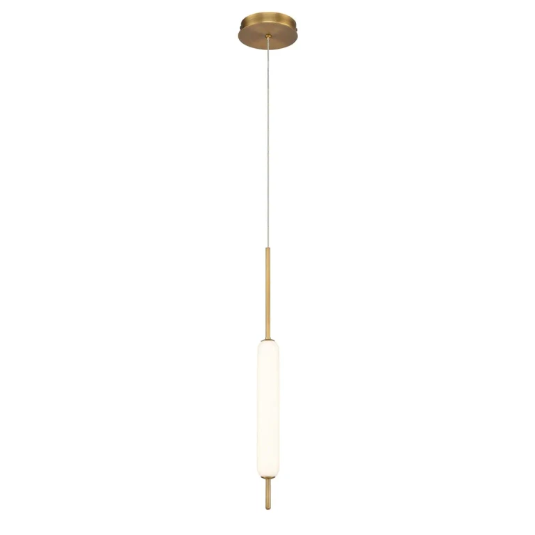 Antique Brass LED Pendant from the Cumberland Collection